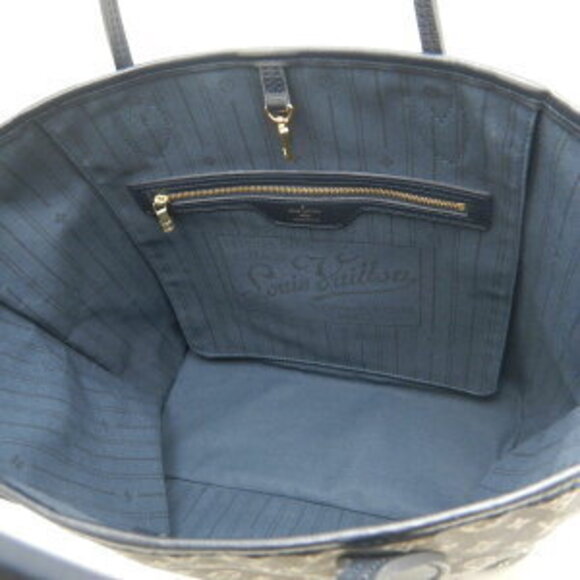 Louis Vuitton Monogram Idylle Neverfull Tote Bag Gray - Picture 7 of 10